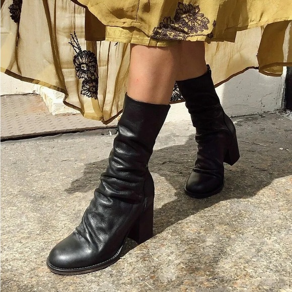 Free people lelle block heel boot - Picture 2 of 3